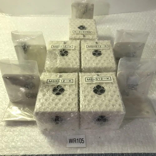 *New (Lot Of 5) MSXS12-K One Push Button Enclosure Type 70mm W 90mm L 22mm Hole#