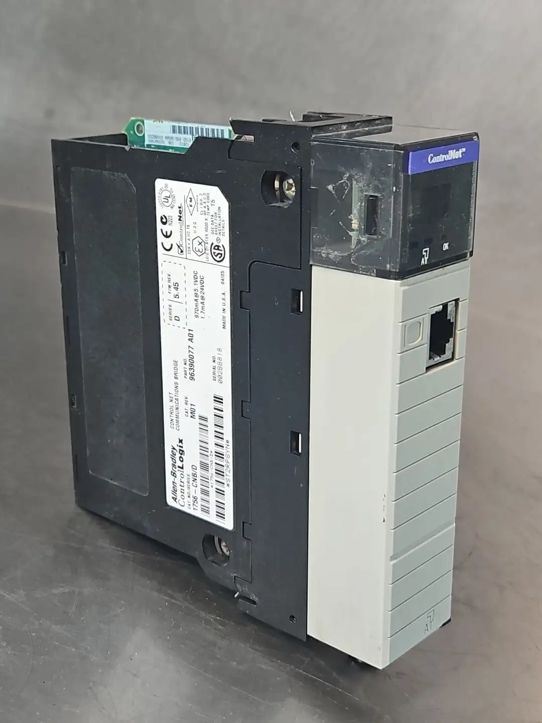 Allen-Bradley 1756-CNB/D Control Net Communications Bridge (BIN742)