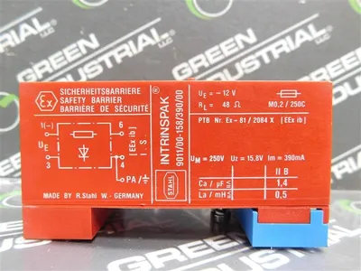 Stahl 9011/00-158/390/00 Intrinspak Safety Barrier 15V 44 Ohm New