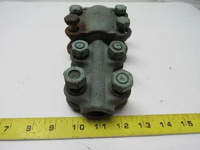 1-7/8" x 1"  Straight Bolt Cable Connector Bronze Lug Tap Splice Adapter