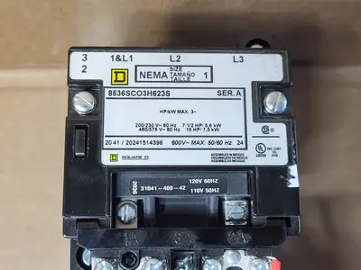 USED SQUARE D 8536SCO3H623S