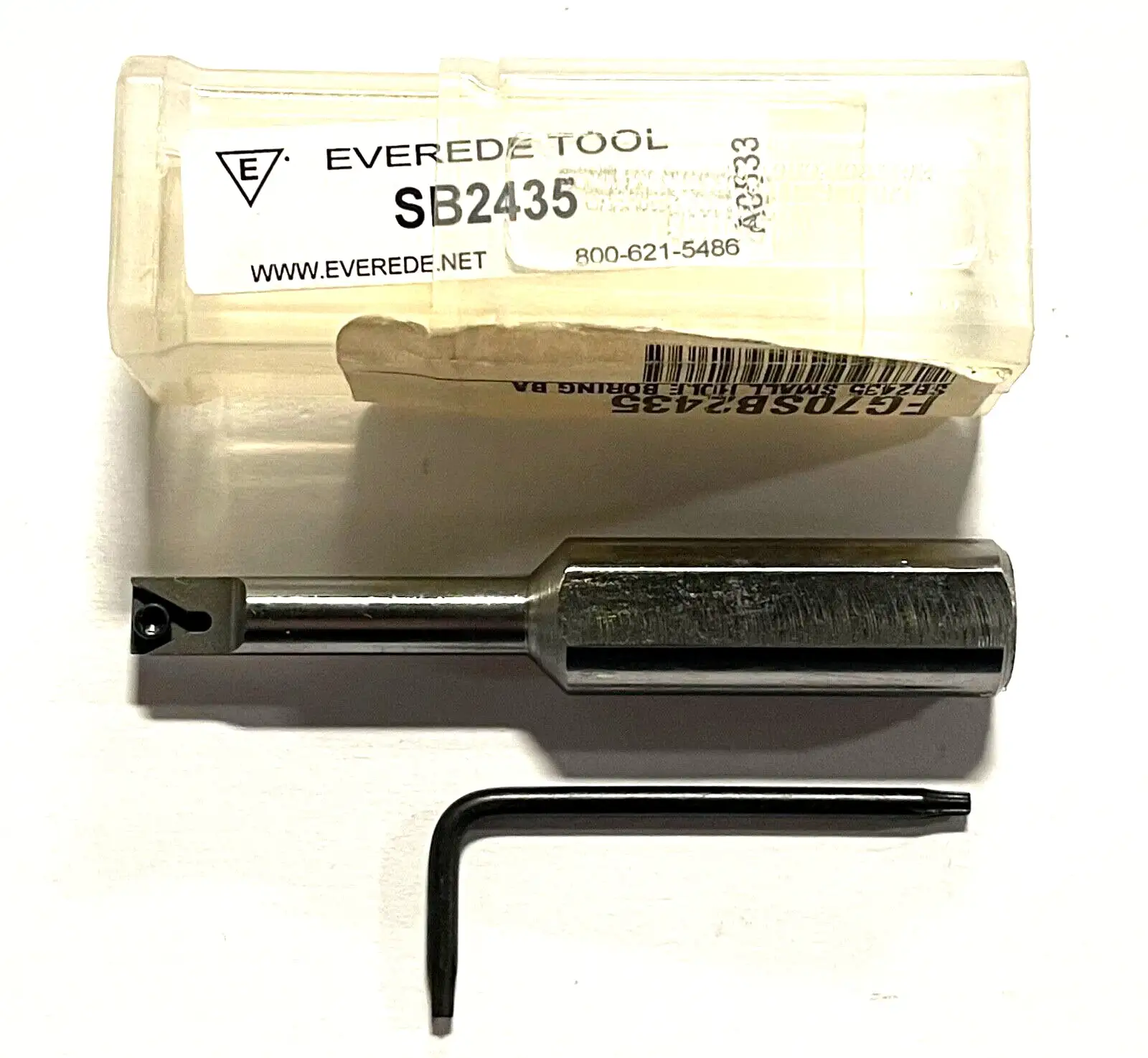 Everede Small Hole Boring Tool Min Bore .300 0° - Right or Left Hand