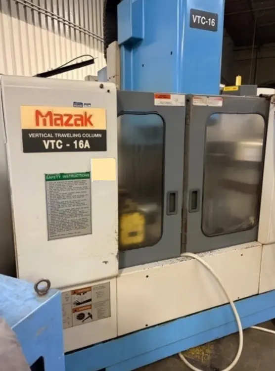 Used 1997 MAZAK VTC-16A Vertical Machining Centers Ohio US | Toolquip, Inc. #778029