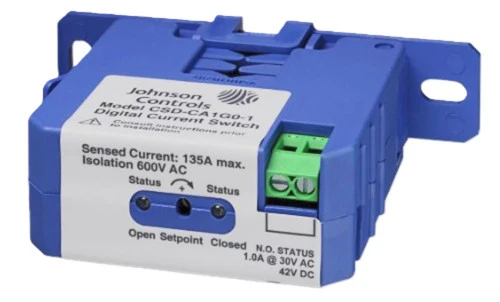 Johnson Controls CSD-CA1G0-1 Current Switch, Clamp/Split Core, Adjustable Set [Refurbished]