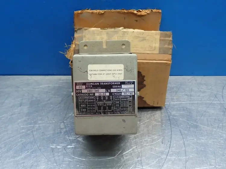 Used DONGAN TRANSFORMER 3505 Transformers Ohio US | HGR 24 #884230