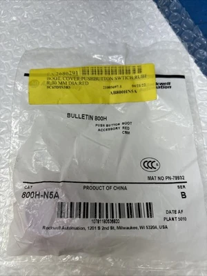 NEW Allen Bradley 800H-N5A