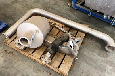 Heinkel HF 600 Inverting Filter centrifuge, 316SS.