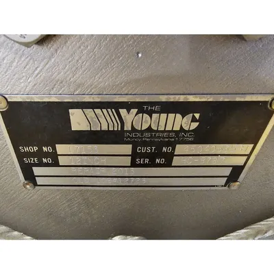 USED YOUNG INDUSTRIES, INC. 12 INCH
