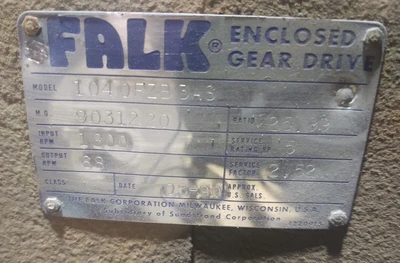 NEW Falk 1040FZB3AS