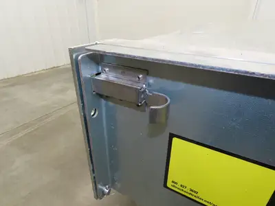 ROM Semi Trailer Side Stem Ladder & Carrier Storage Box Aluminum Step Safe Fleet