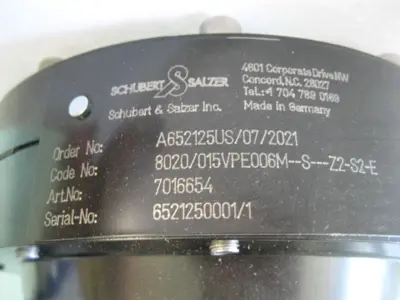 NEW Schubert & Salzer 8020