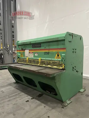 Used 1991 ACCURSHEAR 61356 Power Squaring Shears (Gauge) Michigan US | Vander Ziel Machinery Sales #480519