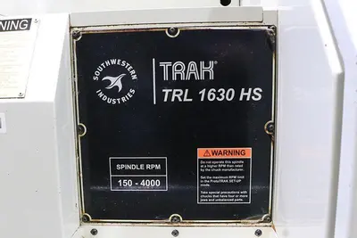 2009 TRAK 1630 HS-SX Engine Lathes | Midstate Machinery (15)