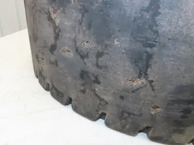 Mitco Solid Solver 7.00-12 Forklift Tire Traction Solid Press-on Black 6x220mm