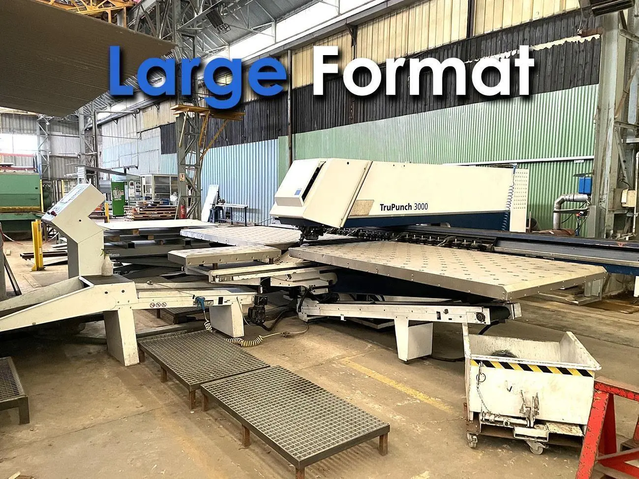 USED TRUMPF TRUPUNCH 3000 LARGE FORMAT