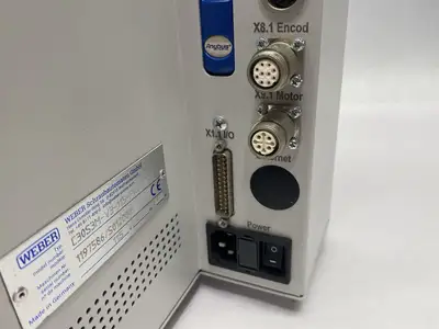 USED WEBER PROCESS CONTROLLER FOR SCREWDRIVING SYSTEM, 31-PROGRAM