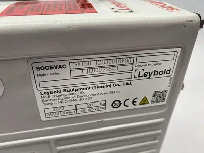 New | in-Stock LEYBOLD ROTARY VANE VACUUM PUMP, SCHEUGENPFLUG SP0225444 Vacuum Pumps | Maverick Industrial Sales #1099299