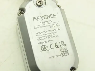 Keyence FI-C20D Concentration Sensor 30" Length Pipe Mount
