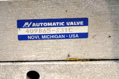NEW AUTOMATIC VALVE 409B65-S31C VALVE 409B65S31C
