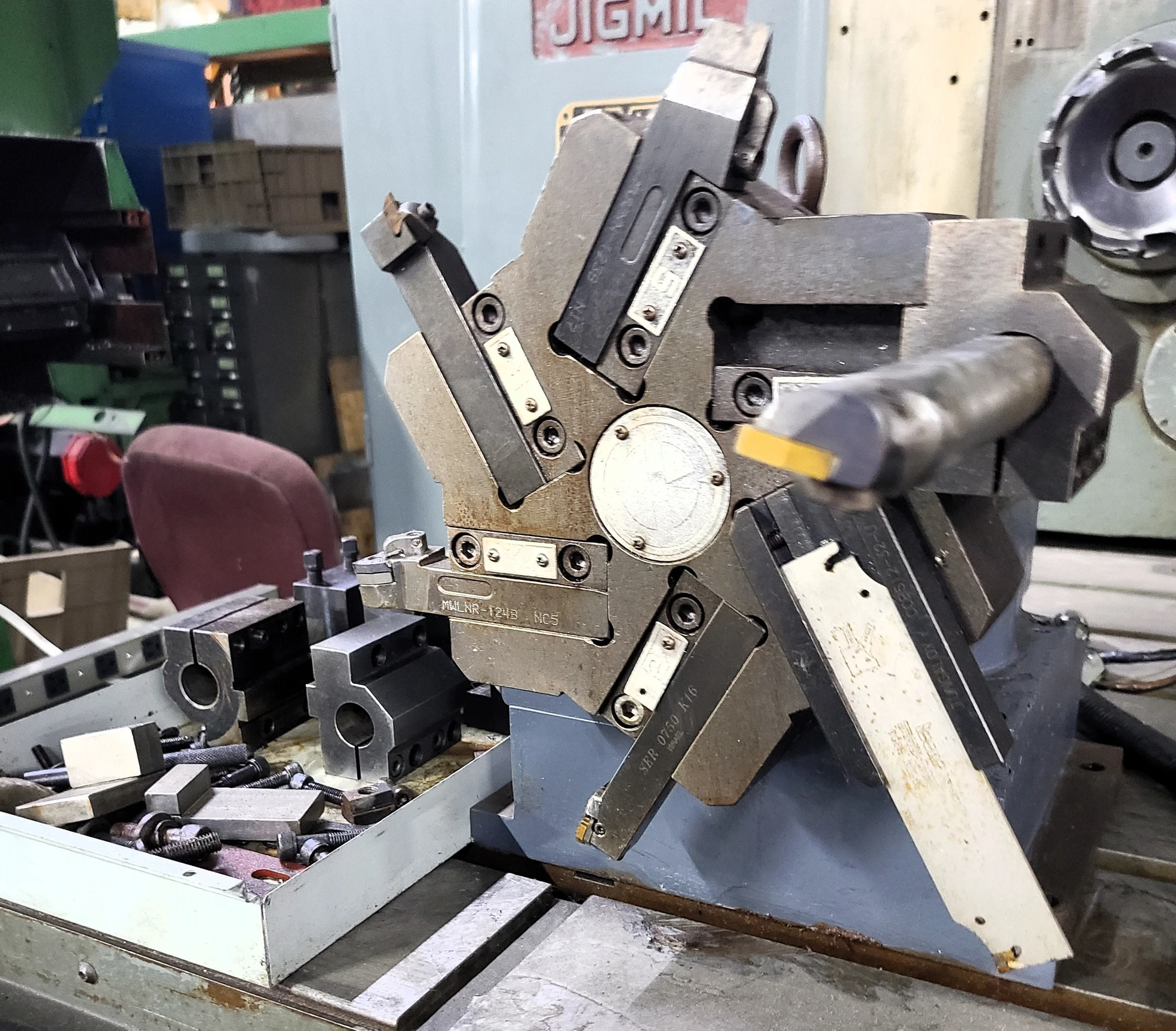 USED ATRUMP LATHE INDEX TURRET CNC index turret model # wD6.8