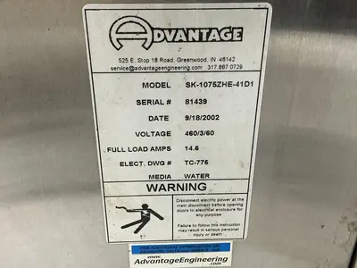 USED 2002 ADVANTAGE SK-1075ZHE-41D1