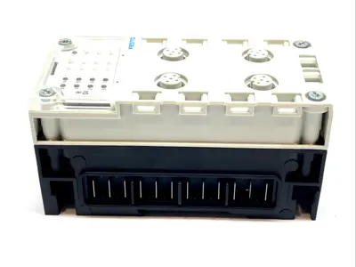 Used Festo Manifold Block 195704 w/ CPX-GE-EV Block, 8 DI PLC Input & Output Michigan US | Maverick Industrial Sales #1397913