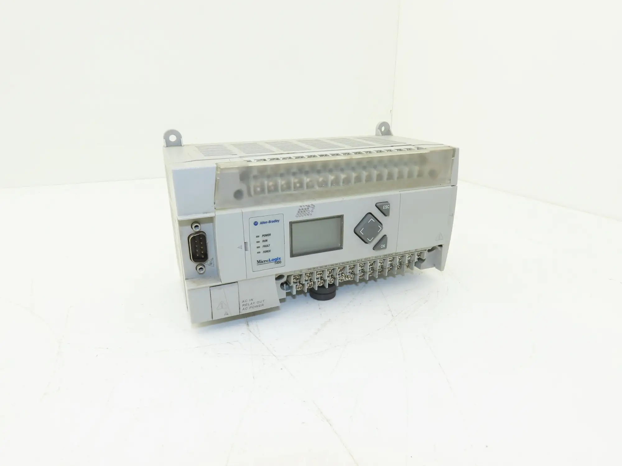 Allen Bradley 1766-L32AWA MicroLogix 1400 Controller Module 32 Pt Ser C Fw 21