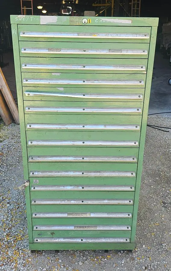 Used EQUIPTO 15 DRAWER Cabinets Wisconsin US | Lemke Machinery Sales #1547924