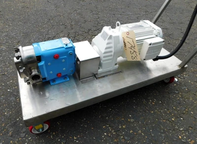 USED WAUKESHA SANITARY PUMP 018-U1