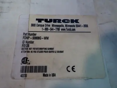 New | in-Stock TURCK FDNPS0808GWW PLC Input & Output Ohio US | HGR 24 #879698