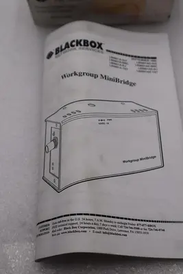 BLACK BOX LB9901A-RJ WORKGROUP MINIBRIDGE STOCK #2897