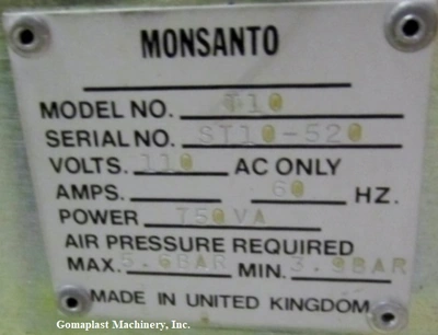 Monsanto T-10 Tensile Tester, Item # 1588
