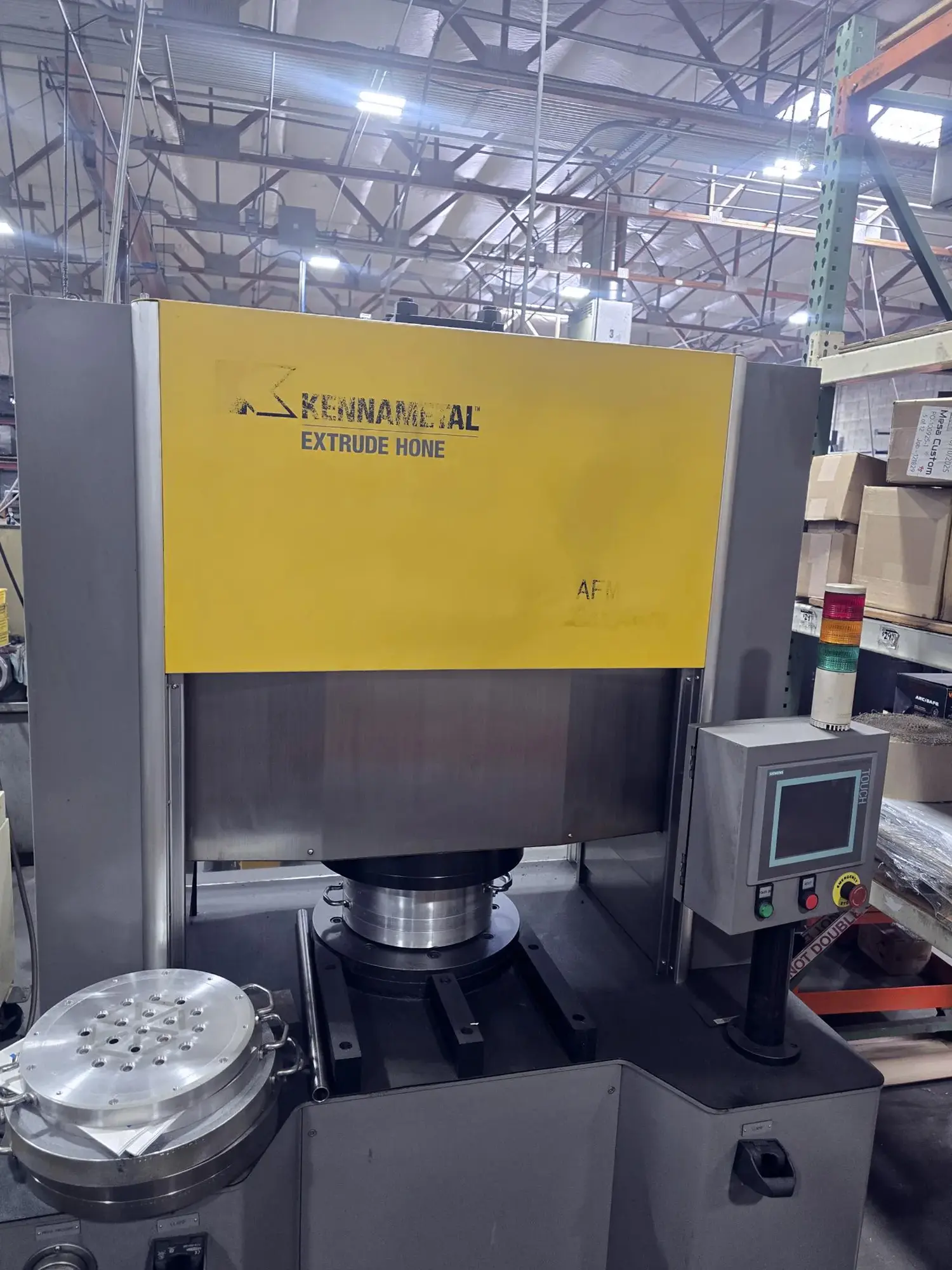 Used 2013 Kennametal EXTRUDE HONE EASY FLOW 200 Hones Illinois US | Machine Tool Bids #1062213