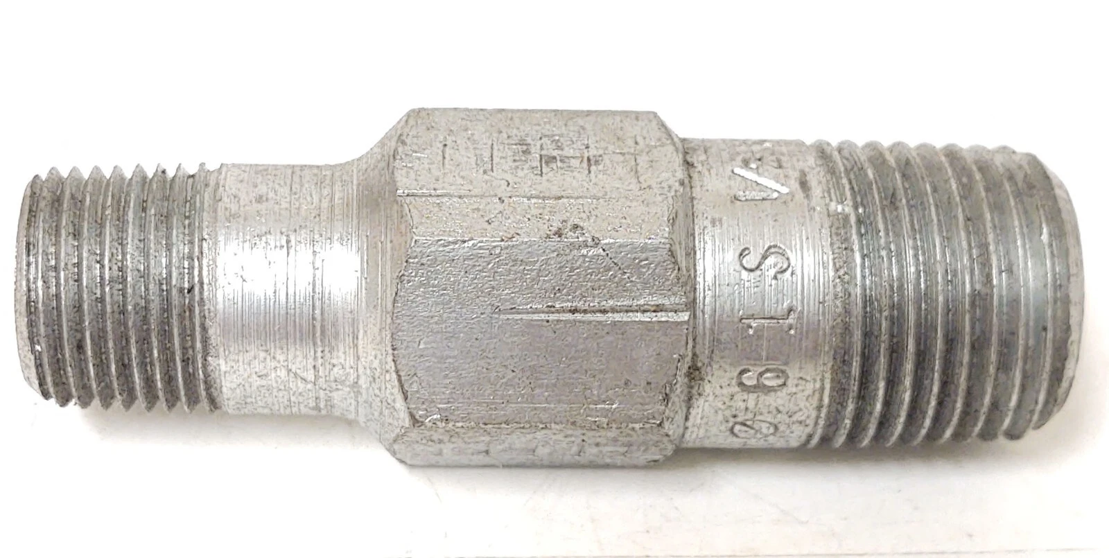 🔥 (17 PCS) XH WP 1/2" x 3/8" Male NPT Hex Nipple Reducer Pipe Fitting BN 61
