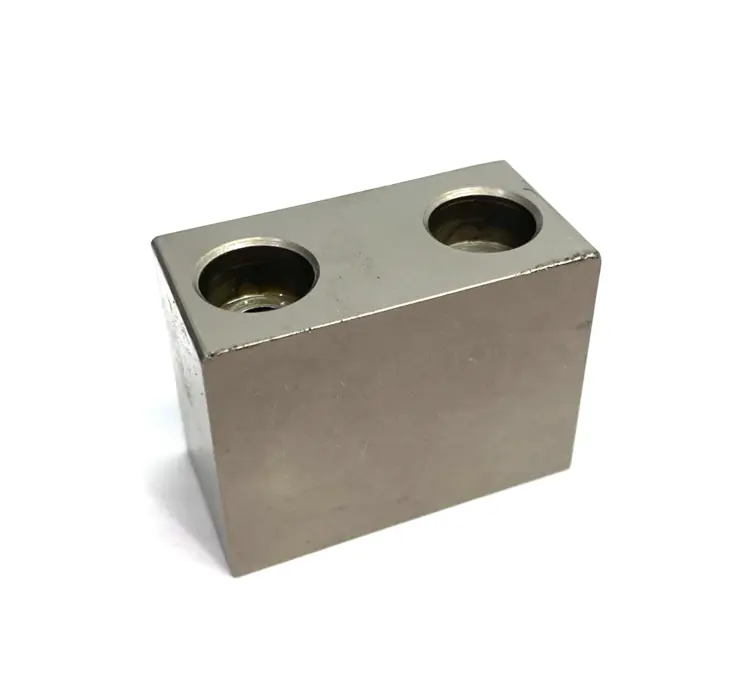 Used MISUMI STOPPER BLOCK, COUNTERBORED, 20MM THICK, 30MM HEIGHT Misc Industrial Equipment | Maverick Industrial Sales #1101280
