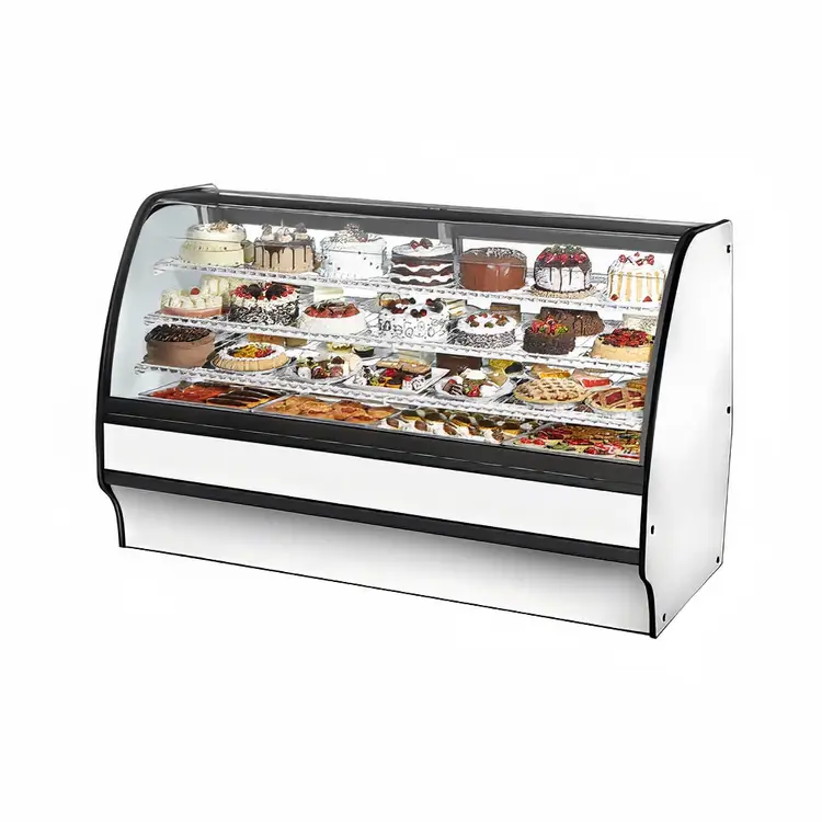 Used True TGM-R-77-SC/SC-W-W Display Refrigerators Illinois US | Falcon Restaurant Supply #1373866