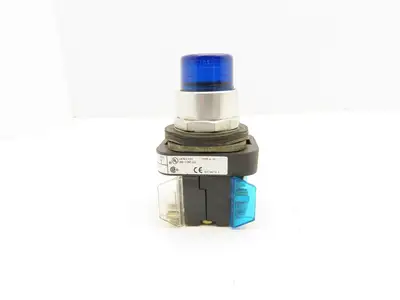Allen Bradley 800T-QT24BAV Blue Illuminated Pushbutton 30mm