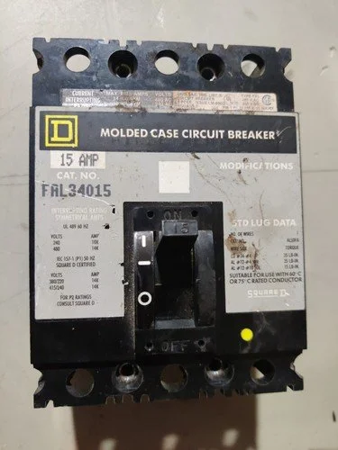 Square D FAL34015 15AMP Molded case Circuit Breaker *Free SHIPPING*