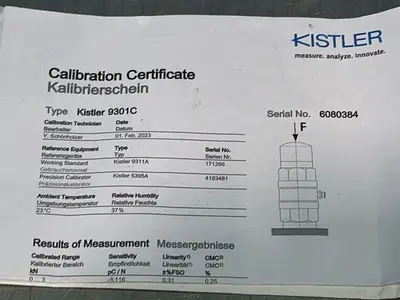 Used KISTLER 9301C Transducers Ohio US | HGR 24 #1419588