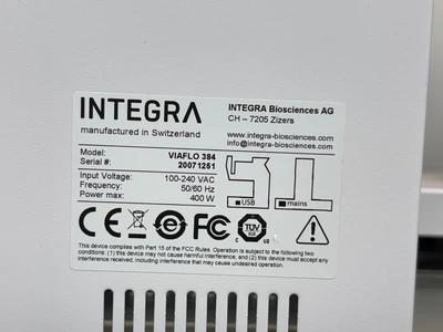 Used Integra 6031, 6131EF Liquid Handling Workstations Missouri US | BioLabTek #1464064
