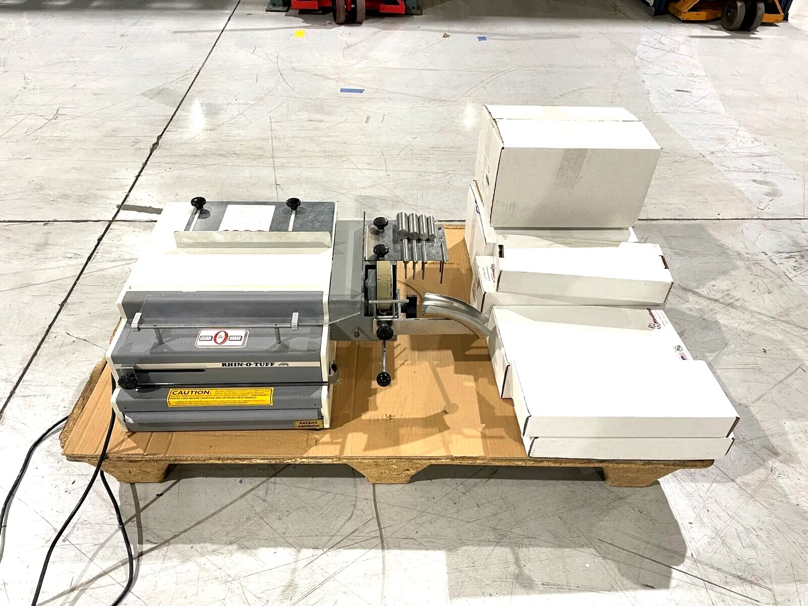 Used Rhin-O-Tuff Book Paper Binding Machine Binding Equipment Michigan US | Maverick Industrial Sales #1489859
