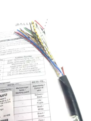 New | in-Stock Balluff Universal IO-Link Interface, A-Coded, BNI IOL-771-000-K027 PLC Processors Michigan US | Maverick Industrial Sales #1389832