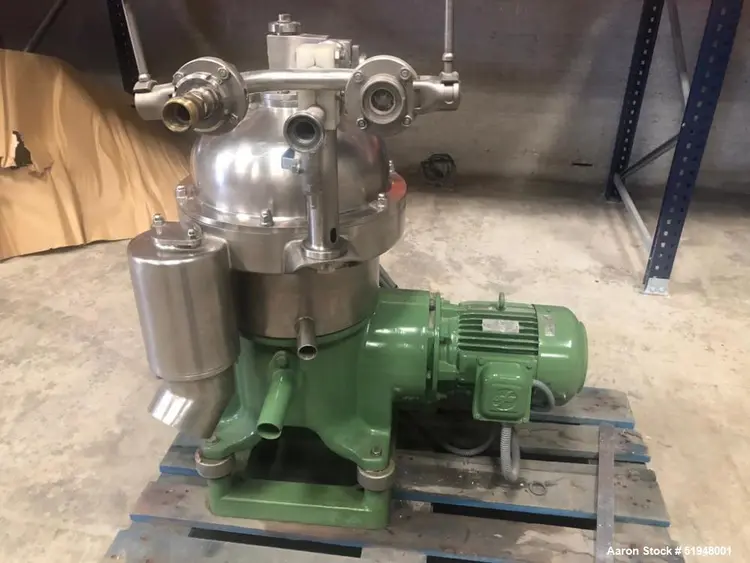 Used GEA WESTFALIA SA7-06-076 Disc Automatic Centrifuges Illinois US | Aaron Equipment #84638