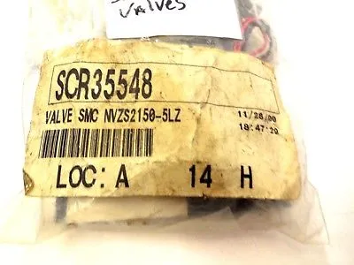 2 NEW SMC NVZS2150-5LZ SOLENOID VALVE NVZS21505LZ