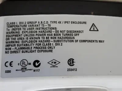 USED 2015 SIEMENS 7ME61102RA202AA1