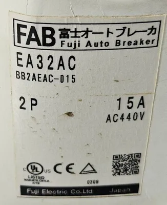 FAB EA32AC BB2AEAC-005 1 5AAC440V Auto Breaker. Loc4C-22