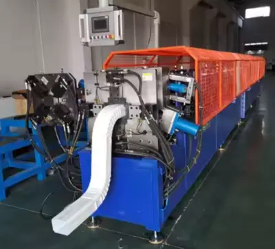 220 × 100 mm Downspout Roll Forming Machine – UAE