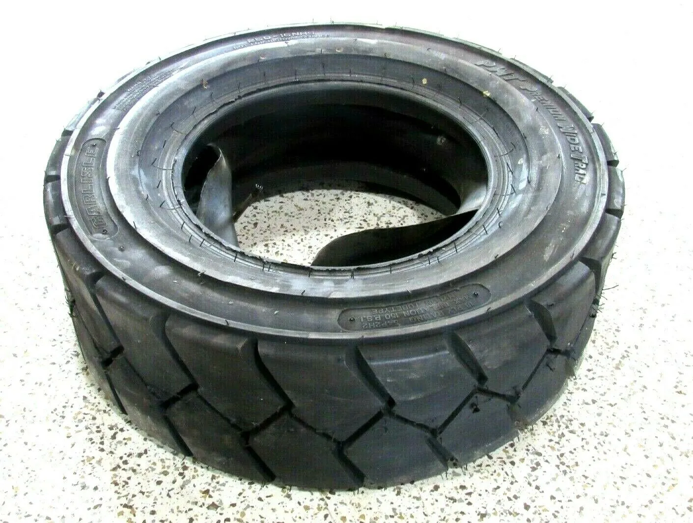 NEW TOYOTA 70444-73623 FORKLIFT TIRE W/TUBE CARLISLE 250-15NHS 7044473623