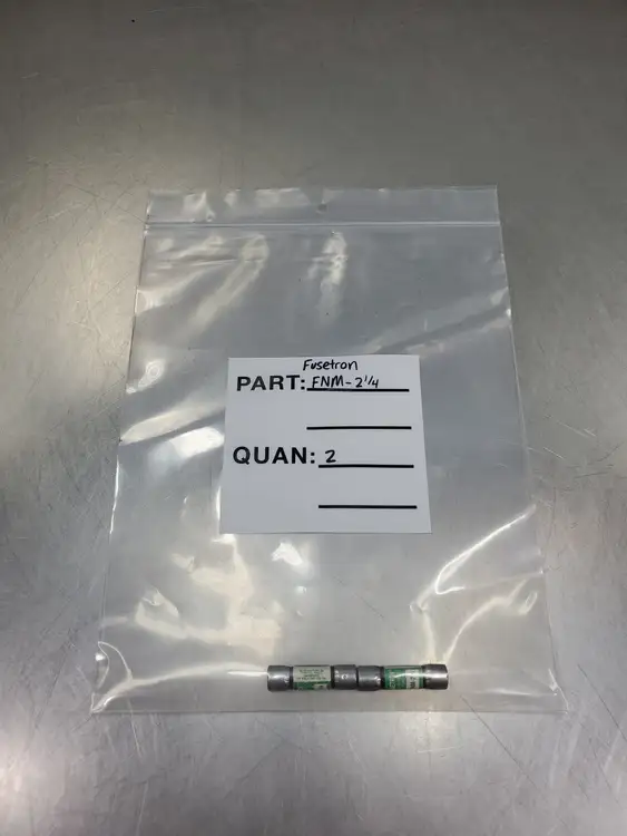 Used Bussmann FNM-2¼ Fusetron Dual-Element Fuse, 250V Fuses | Palmetto Automation #1155923