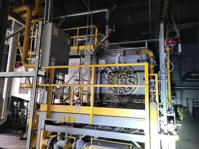 Foster Wheeler 7000 HP Water Tube Boiler System - 712 PSI with NAT-COM Low NOx Burner (2001)
